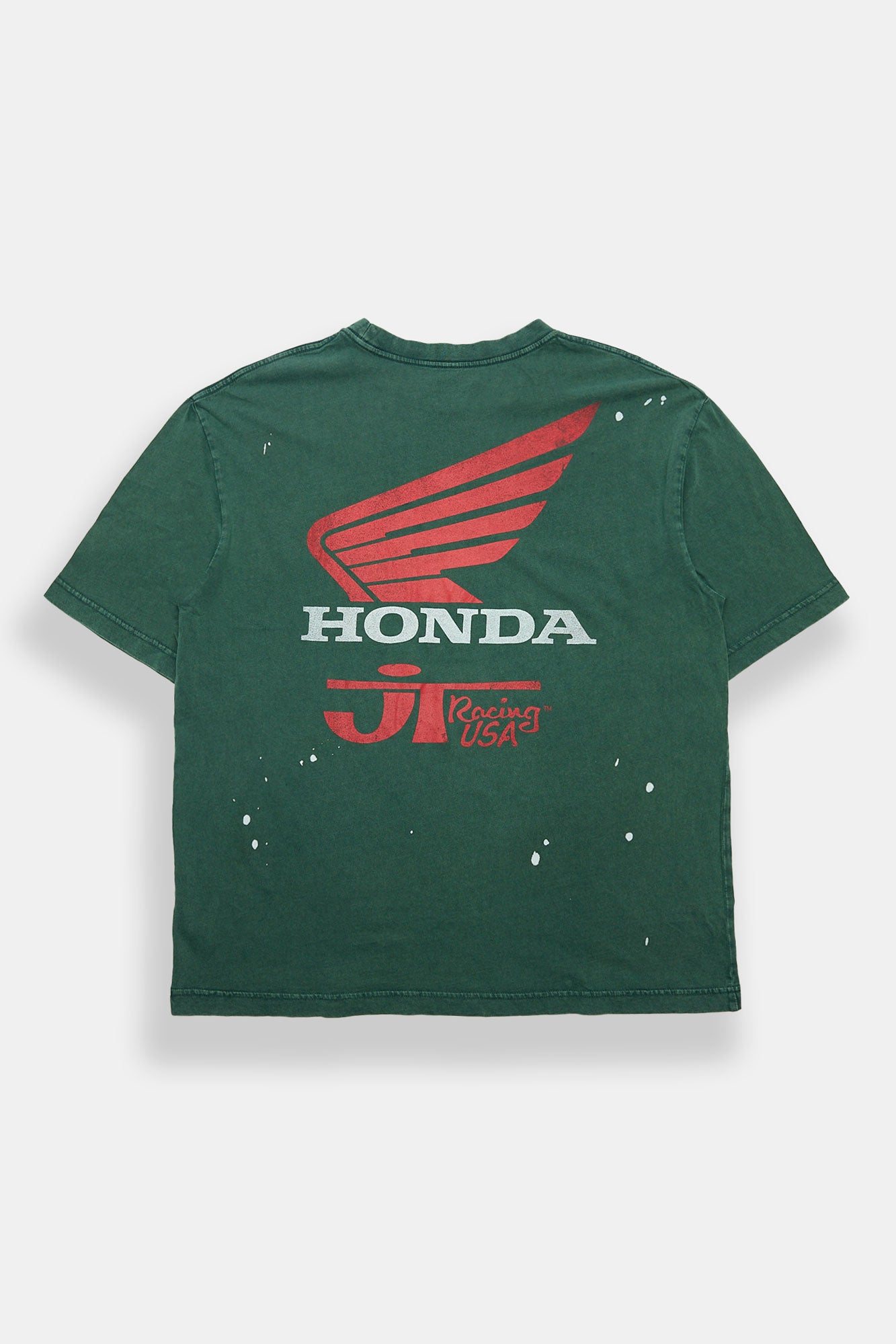 Honda JT Racing USA Graphic Oversized Tee - Green /