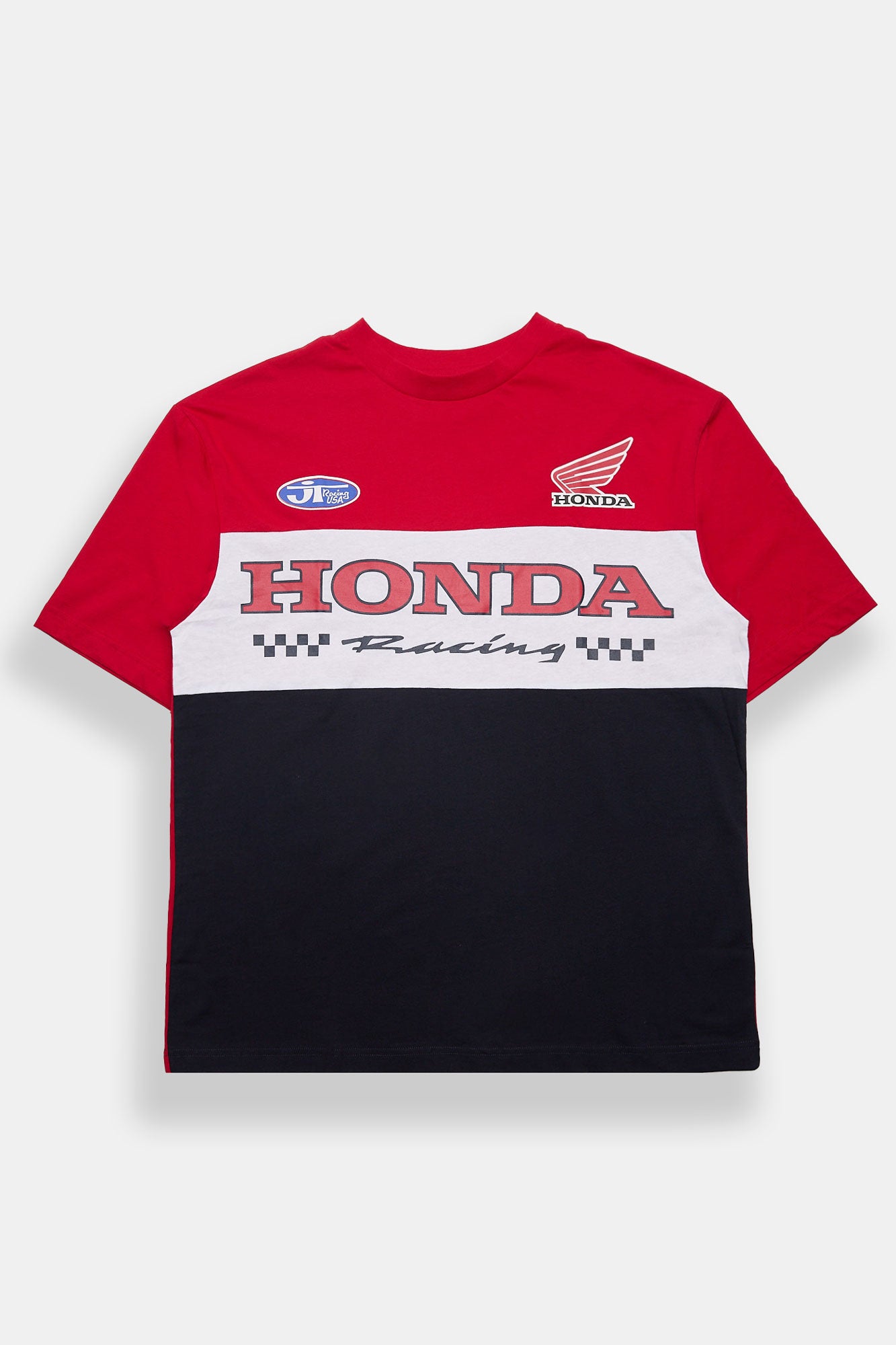 Honda Racing Colour Block Oversized Tee - Navy /
