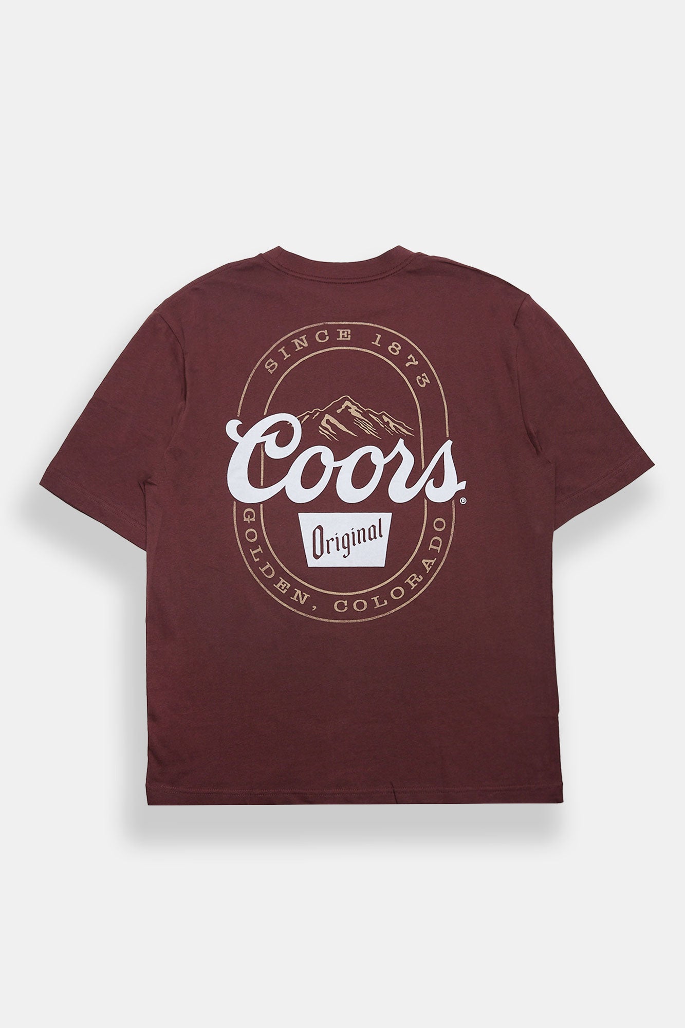 Coors Golden Colorado Graphic Oversized Tee - Purple /