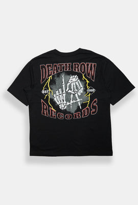 Death Row Records Graphic Oversized T-Shirt