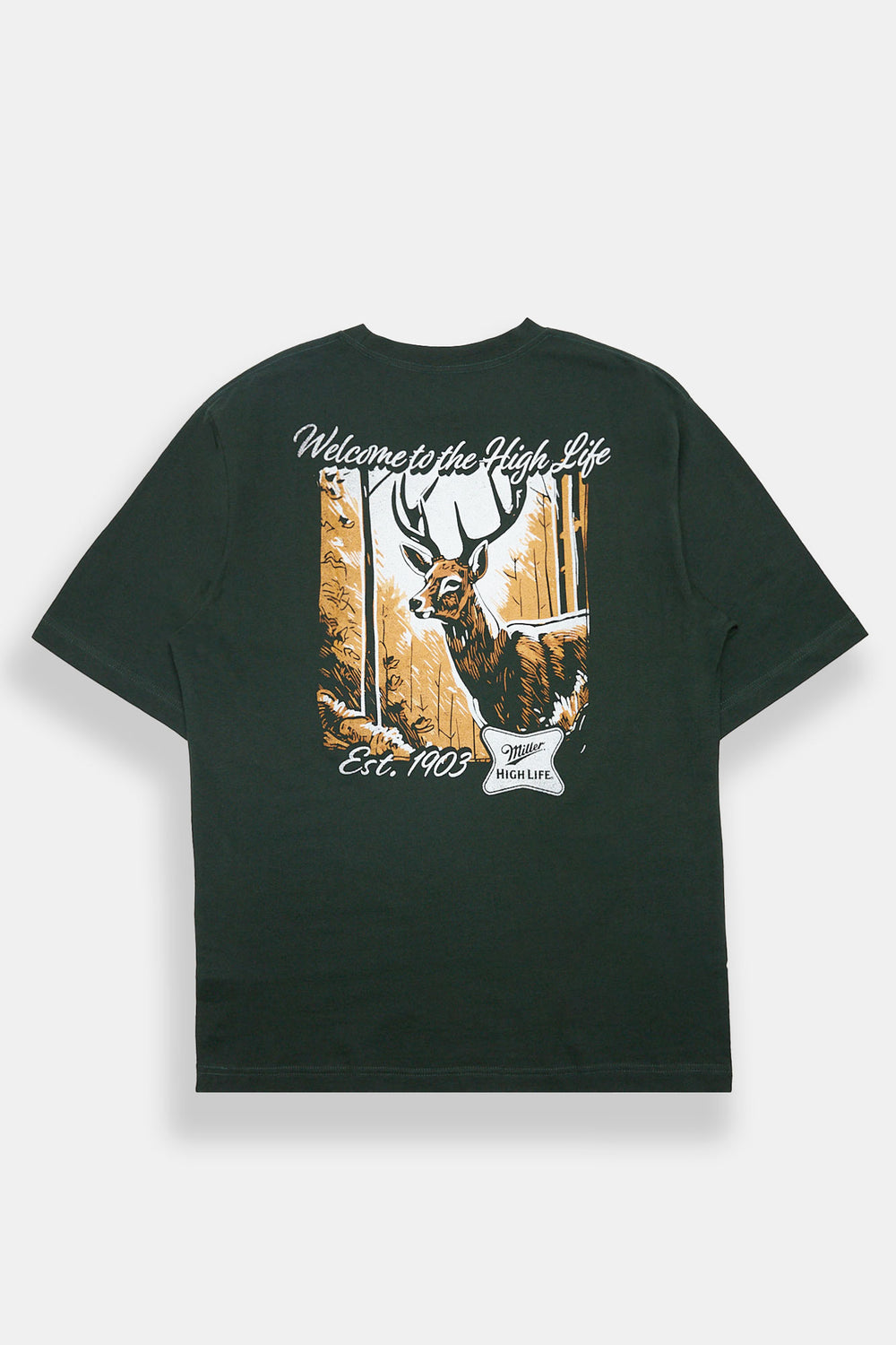 Miller Since 1903 Deer Graphic Oversized Tee Miller Since 1903 Deer Graphic Oversized Tee