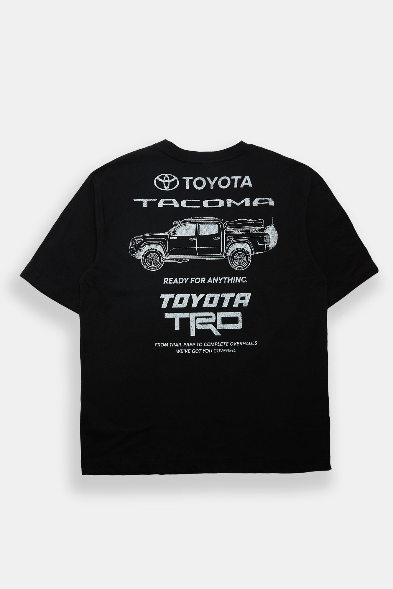 Toyota Tacoma TRD Graphic Oversized Tee - Black /