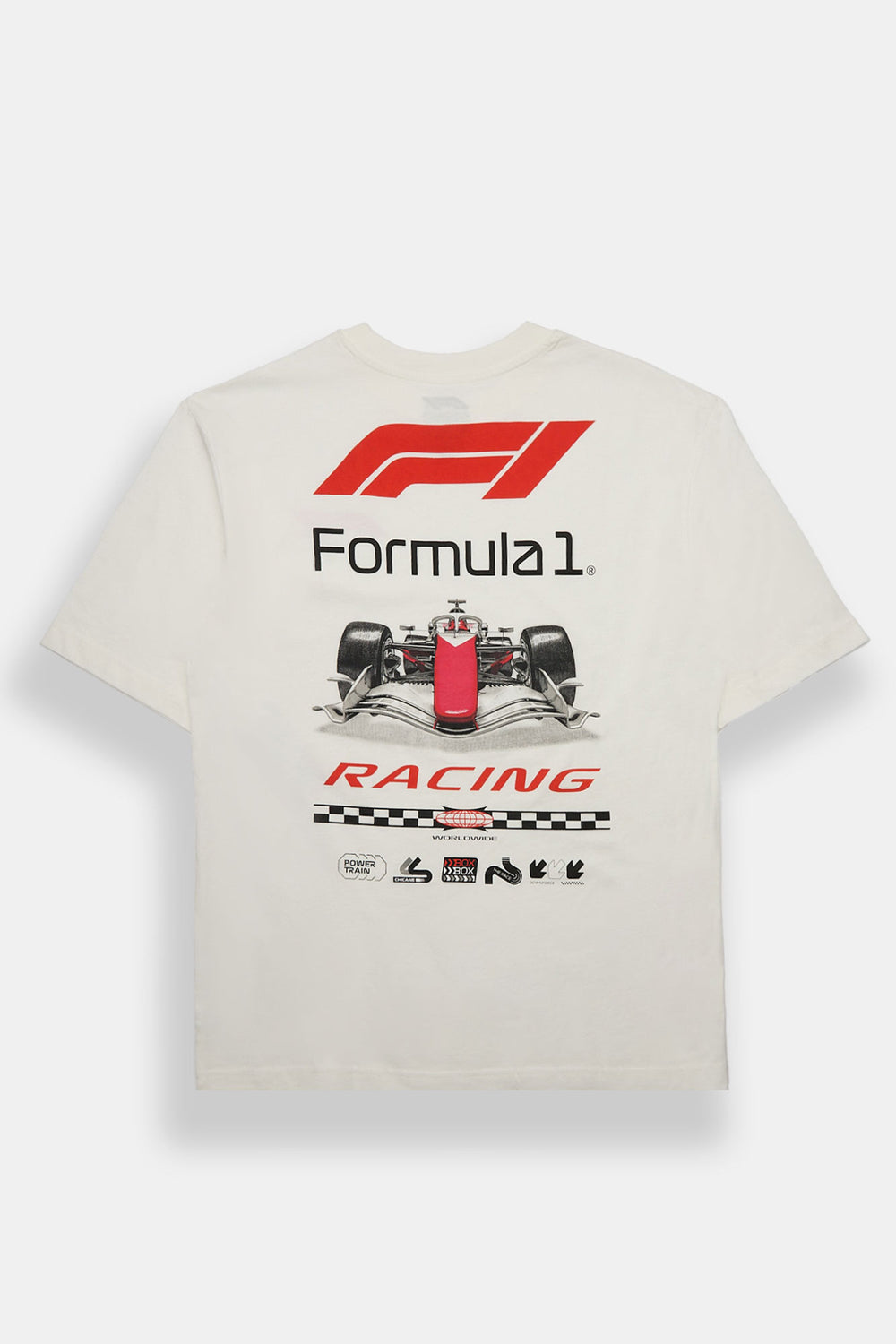T-shirt surdimensionné imprimé Formula 1 Racing T-shirt surdimensionné imprimé Formula 1 Racing