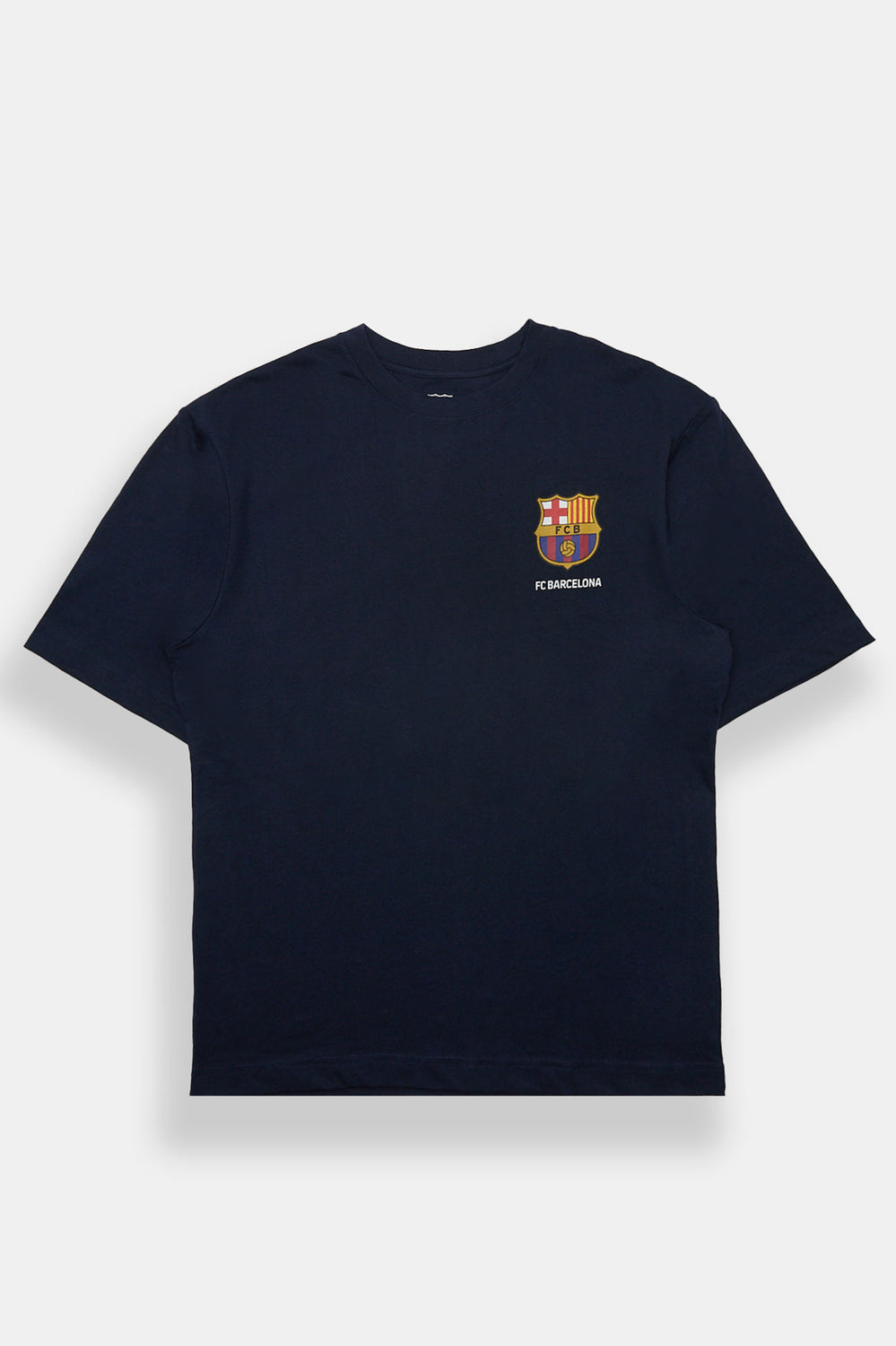 T-shirt surdimensionné imprimé FC Barcelona T-shirt surdimensionné imprimé FC Barcelona