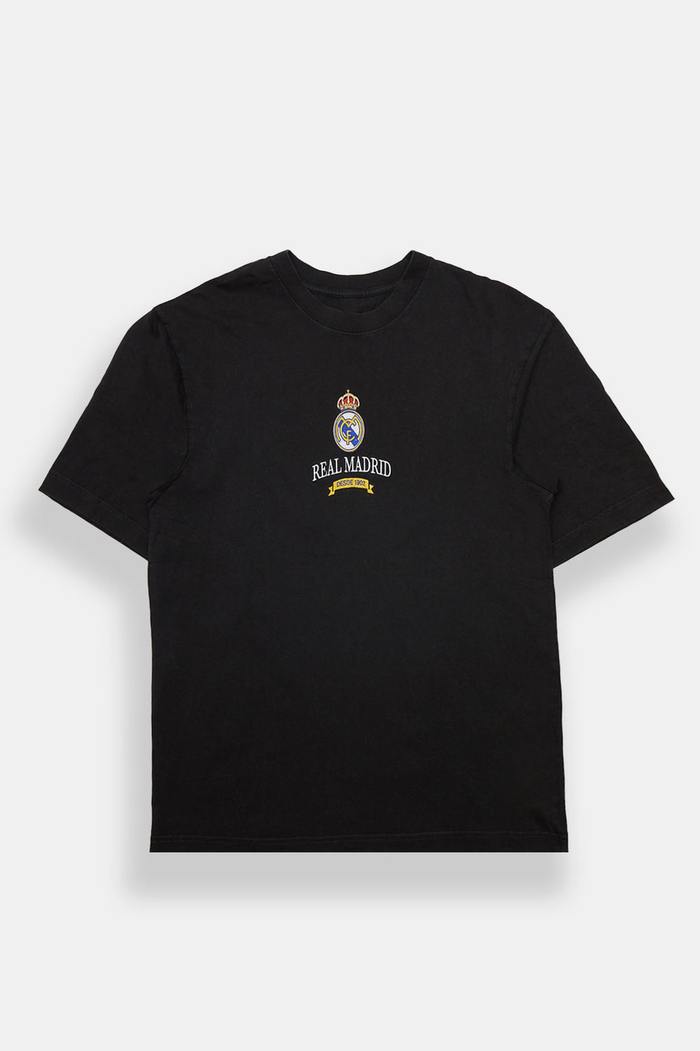 T-shirt surdimensionné brodé Real Madrid T-shirt surdimensionné brodé Real Madrid