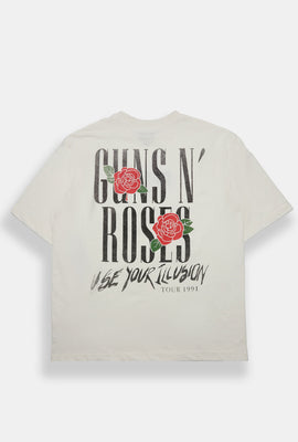 T-shirt surdimensionné imprimé Guns N' Roses Use Your Illusion Tour 1991
