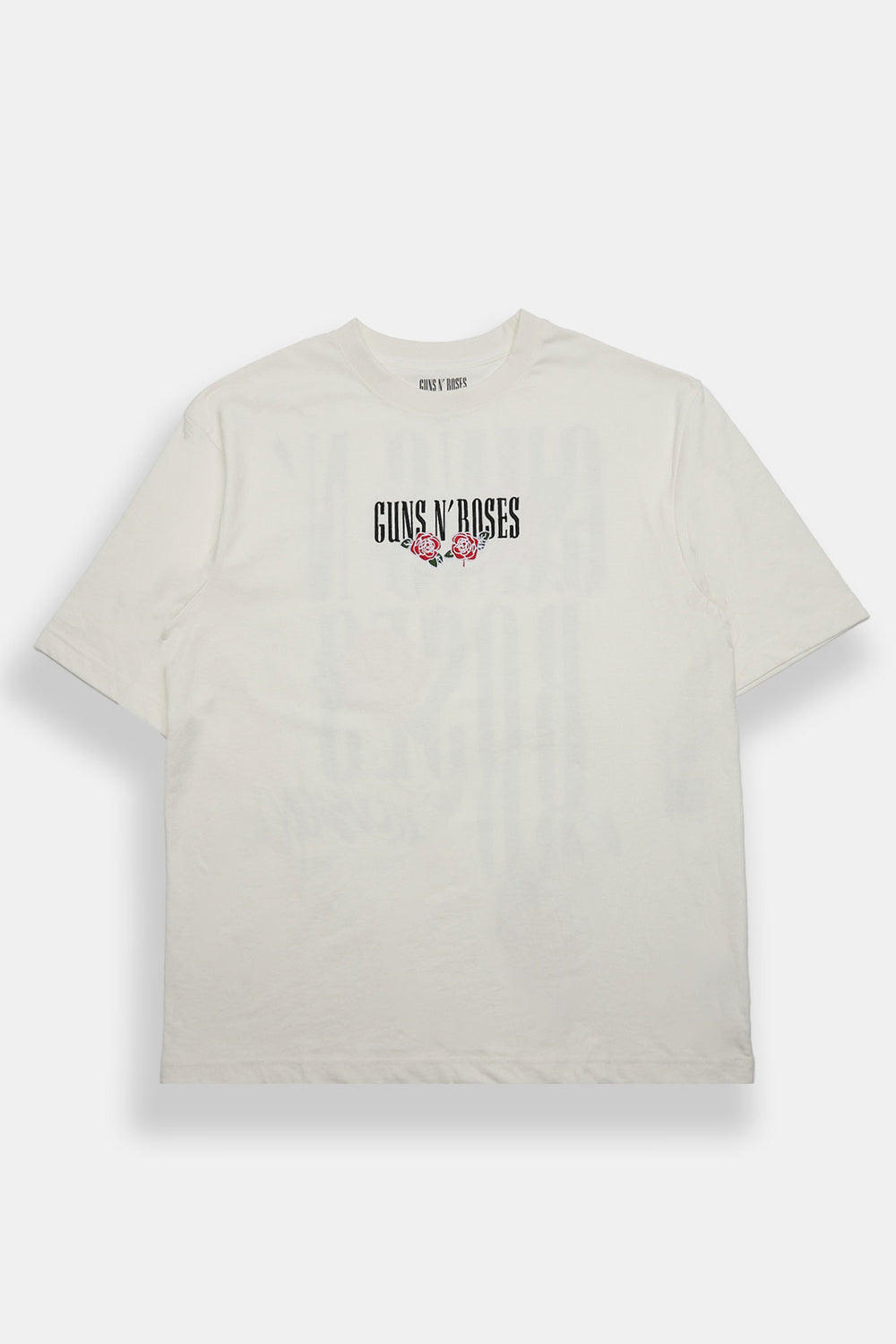 T-shirt surdimensionné imprimé Guns N' Roses Use Your Illusion Tour 1991 T-shirt surdimensionné imprimé Guns N' Roses Use Your Illusion Tour 1991