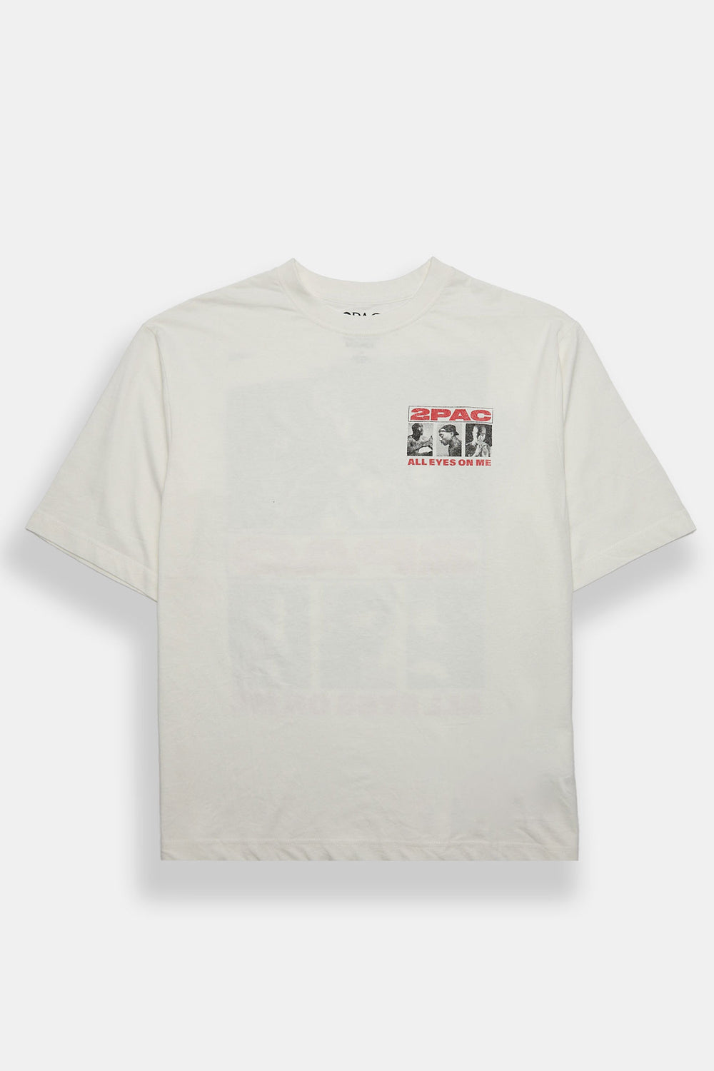 T-shirt surdimensionné imprimé 2Pac All Eyes On Me T-shirt surdimensionné imprimé 2Pac All Eyes On Me