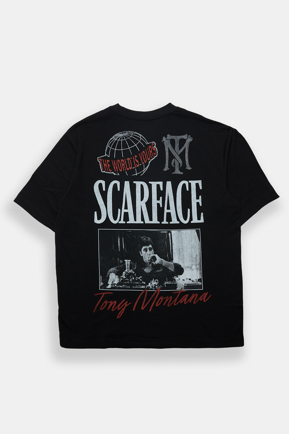 Scarface Tony Montana Graphic Oversized Tee Scarface Tony Montana Graphic Oversized Tee