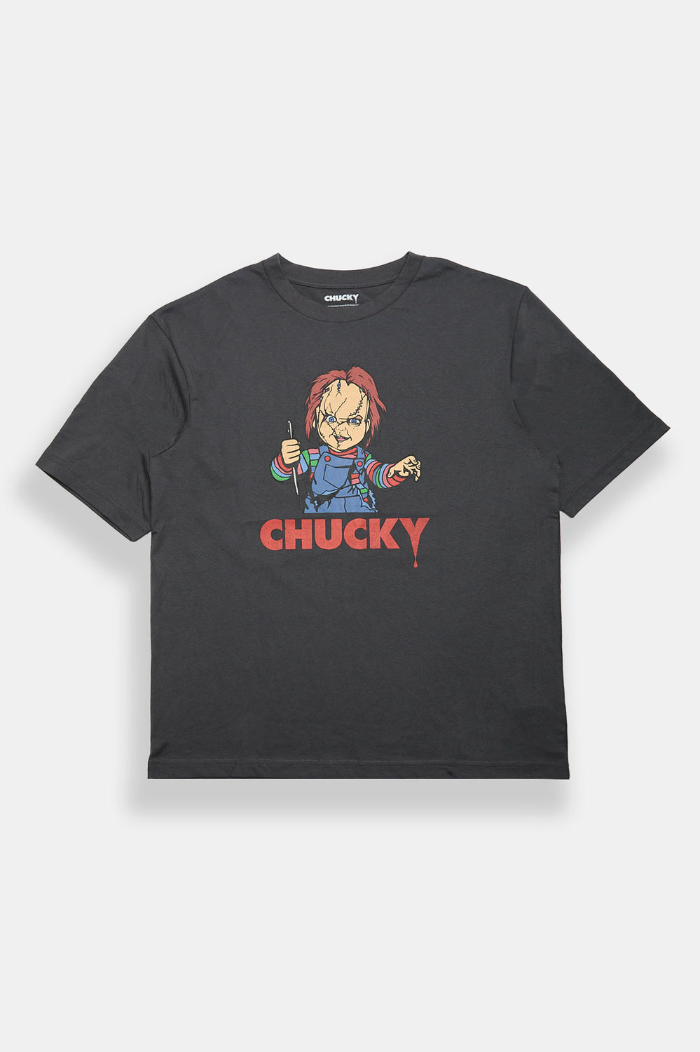 Chucky Wanna Play Graphic Oversized T-Shirt Chucky Wanna Play Graphic Oversized T-Shirt