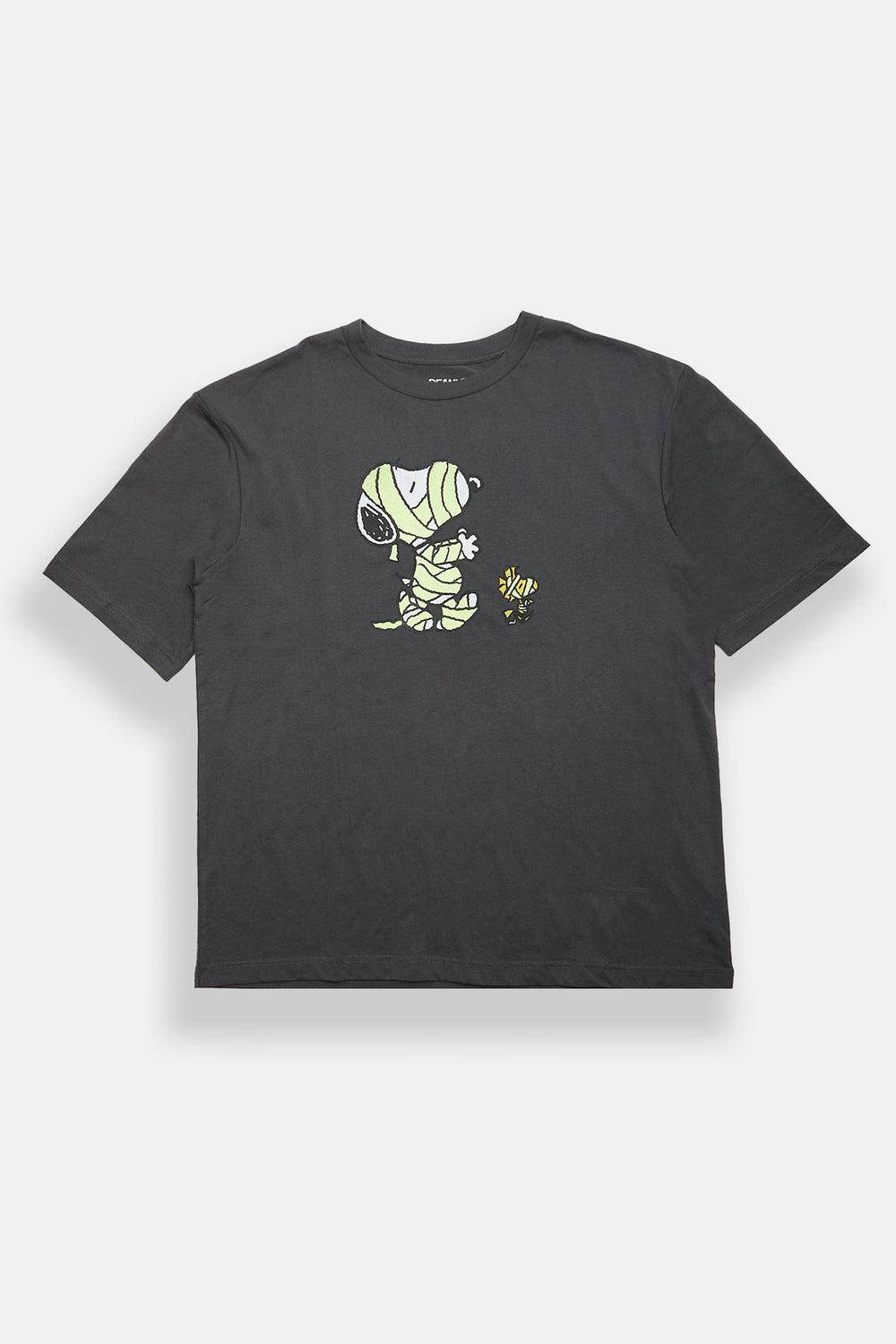 T-shirt surdimensionné imprimé momifiés Peanuts Snoopy et Woodstock T-shirt surdimensionné imprimé momifiés Peanuts Snoopy et Woodstock
