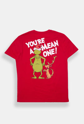 Mens The Grinch You're A Mean One Graphic T-Shirt