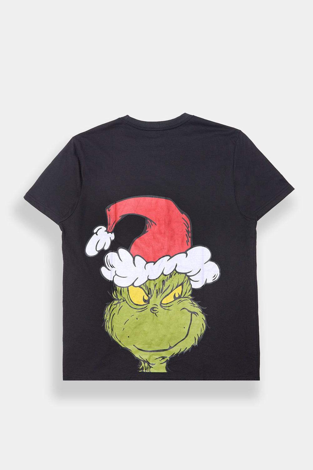 Mens The Grinch Embroidered Graphic T-Shirt Mens The Grinch Embroidered Graphic T-Shirt