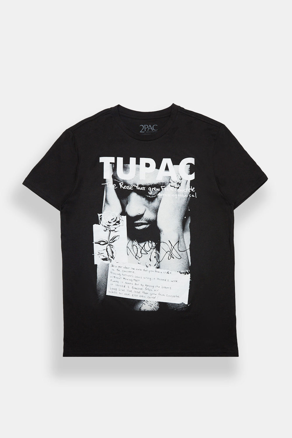 T-shirt imprimé Tupac The Rose That Grew T-shirt imprimé Tupac The Rose That Grew