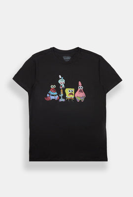 T-shirt imprimé Bob l'Éponge et ses amis