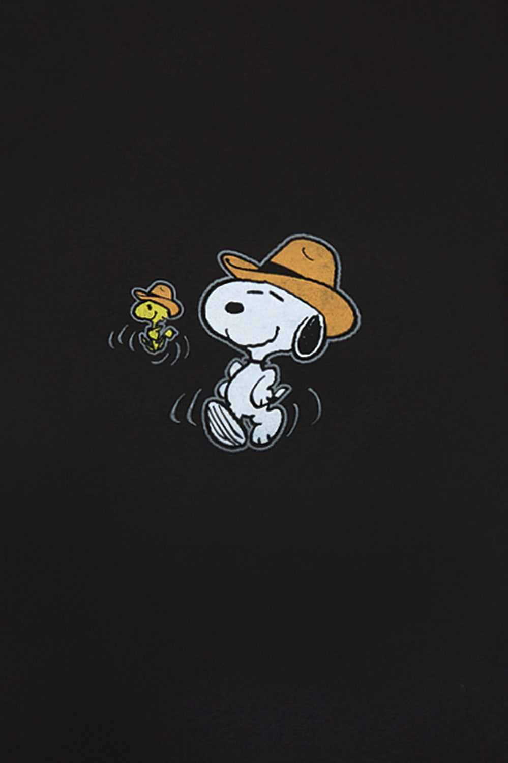 T-shirt imprimé Peanuts Snoopy et Woodstock Cowboy T-shirt imprimé Peanuts Snoopy et Woodstock Cowboy
