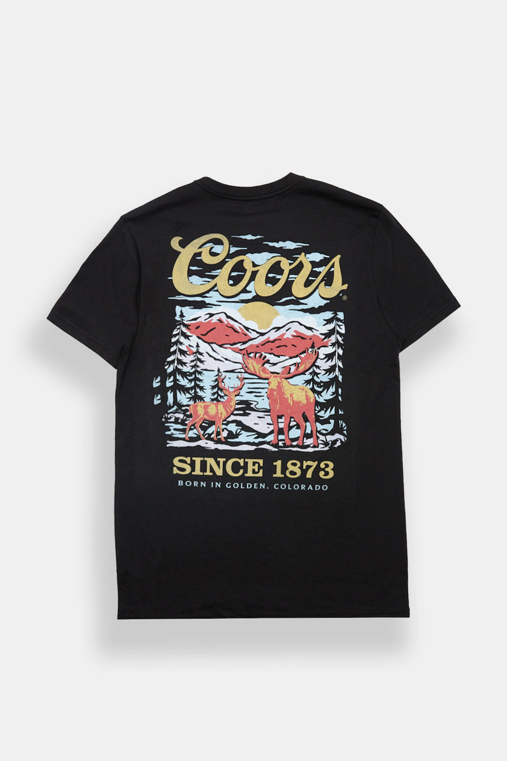 Coors Since 1873 Elk Graphic Tee Coors Since 1873 Elk Graphic Tee