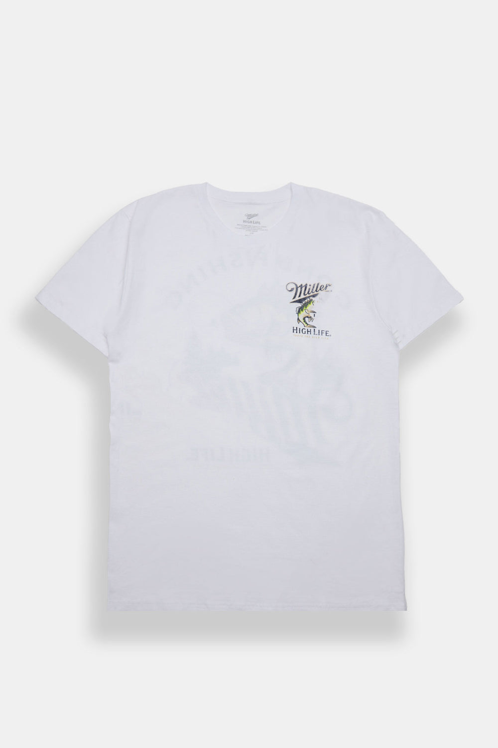 Miller High Life Gone Fishing Graphic Tee Miller High Life Gone Fishing Graphic Tee