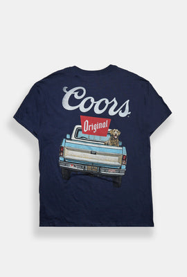 T-shirt imprimé Coors Original camion et chien