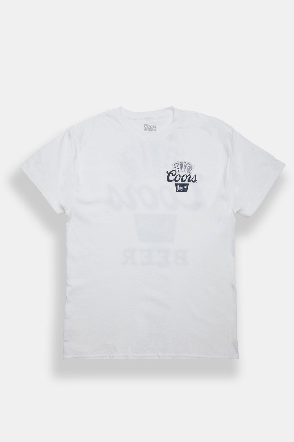 Coors Poker Night Graphic Tee Coors Poker Night Graphic Tee
