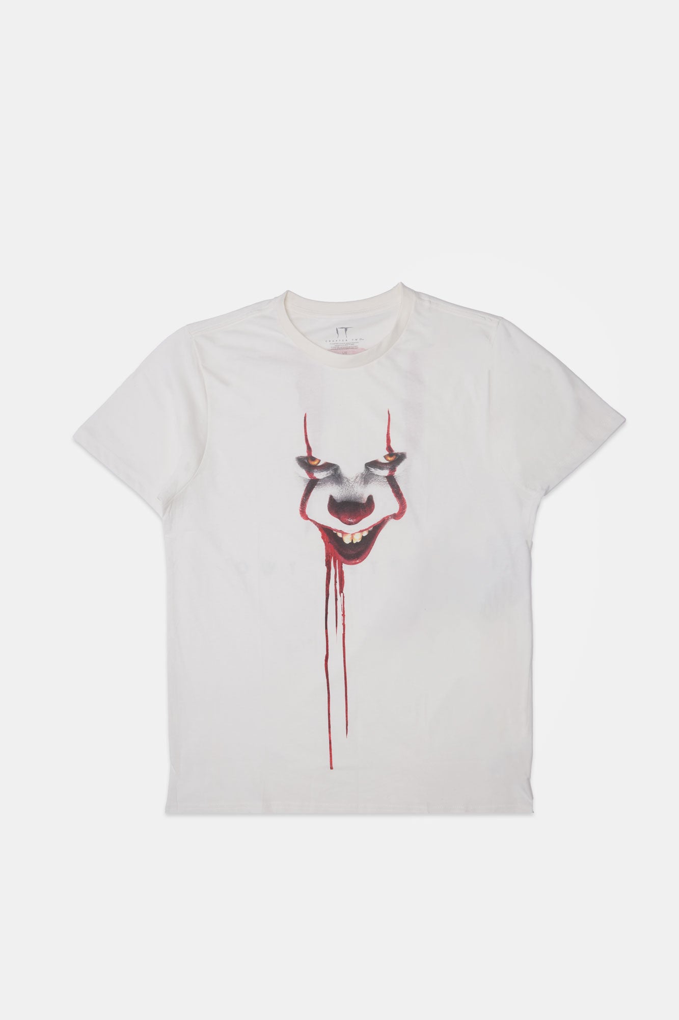 Mens IT Chapter Two Graphic T-Shirt - Off White /