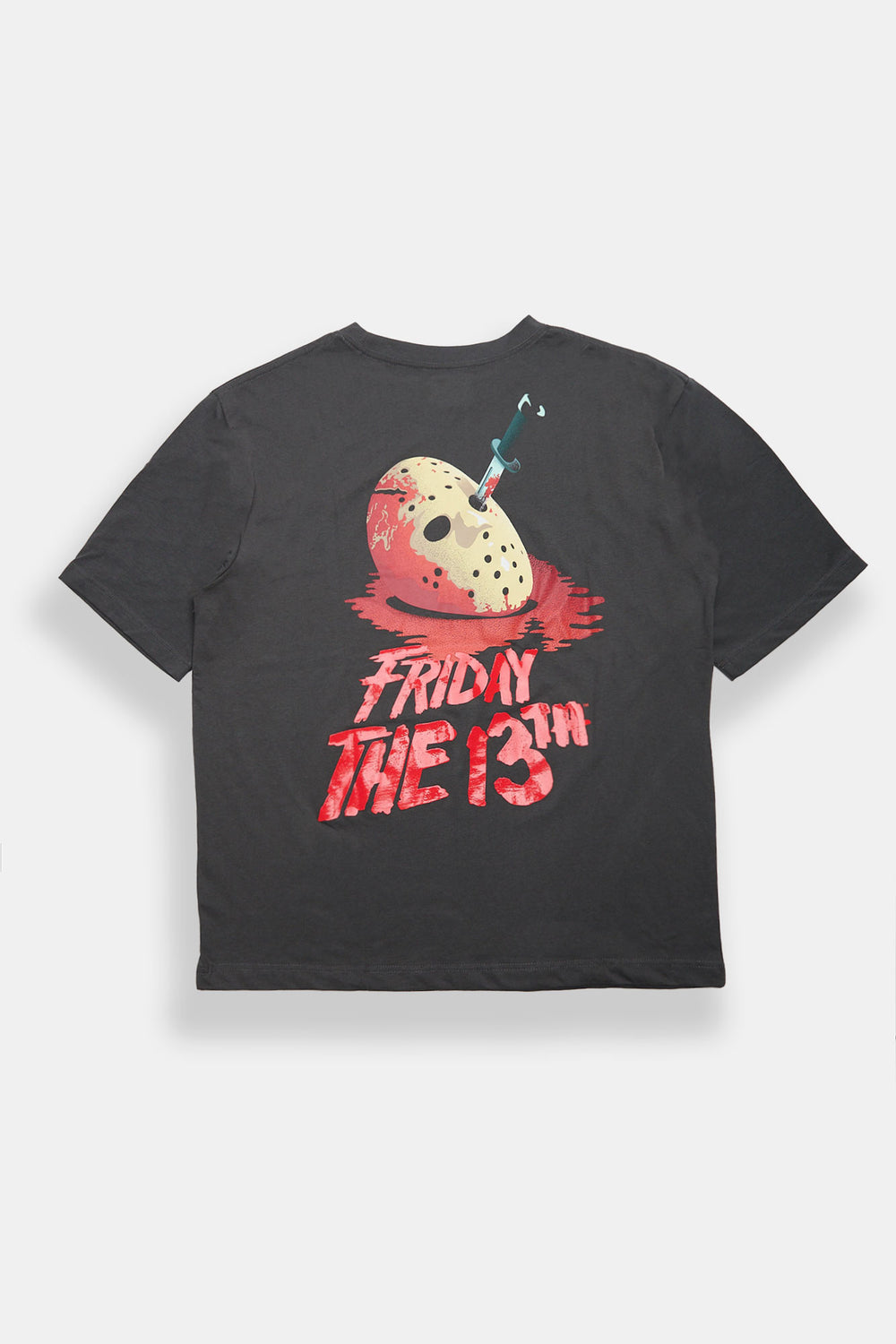 Friday The 13th Mask Graphic Oversized T-Shirt Friday The 13th Mask Graphic Oversized T-Shirt