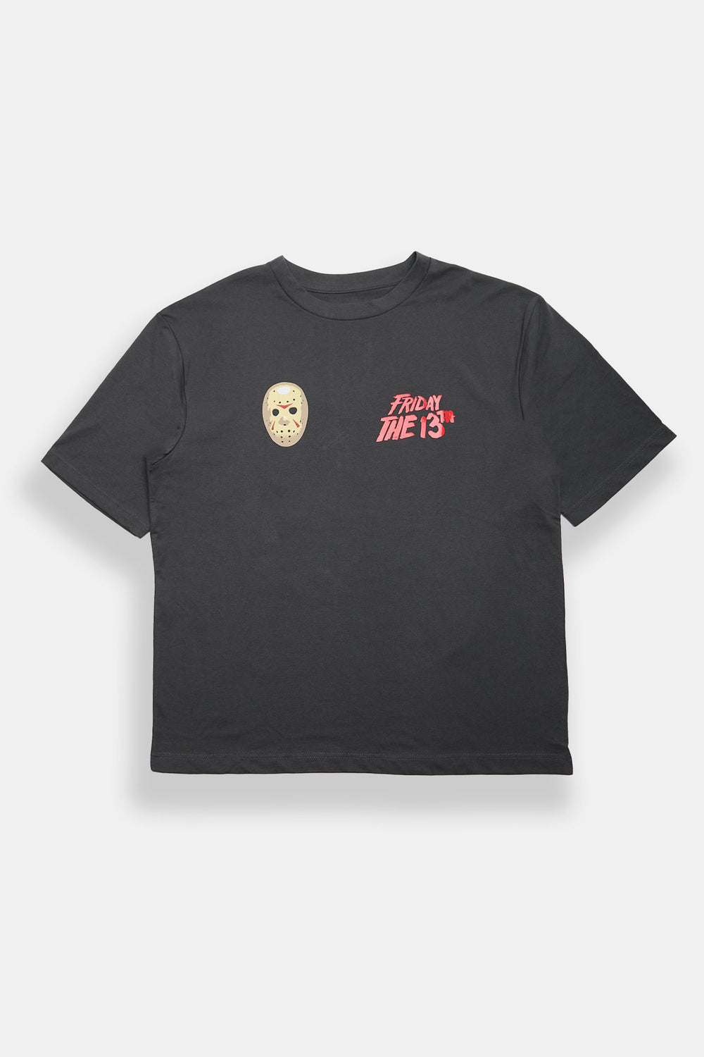 Friday The 13th Mask Graphic Oversized T-Shirt Friday The 13th Mask Graphic Oversized T-Shirt