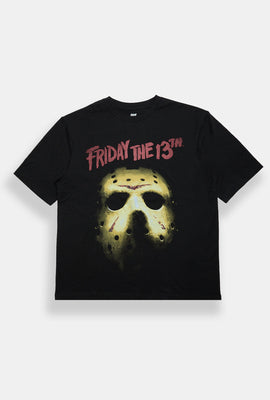 Friday The 13th Axe Graphic Oversized T-Shirt