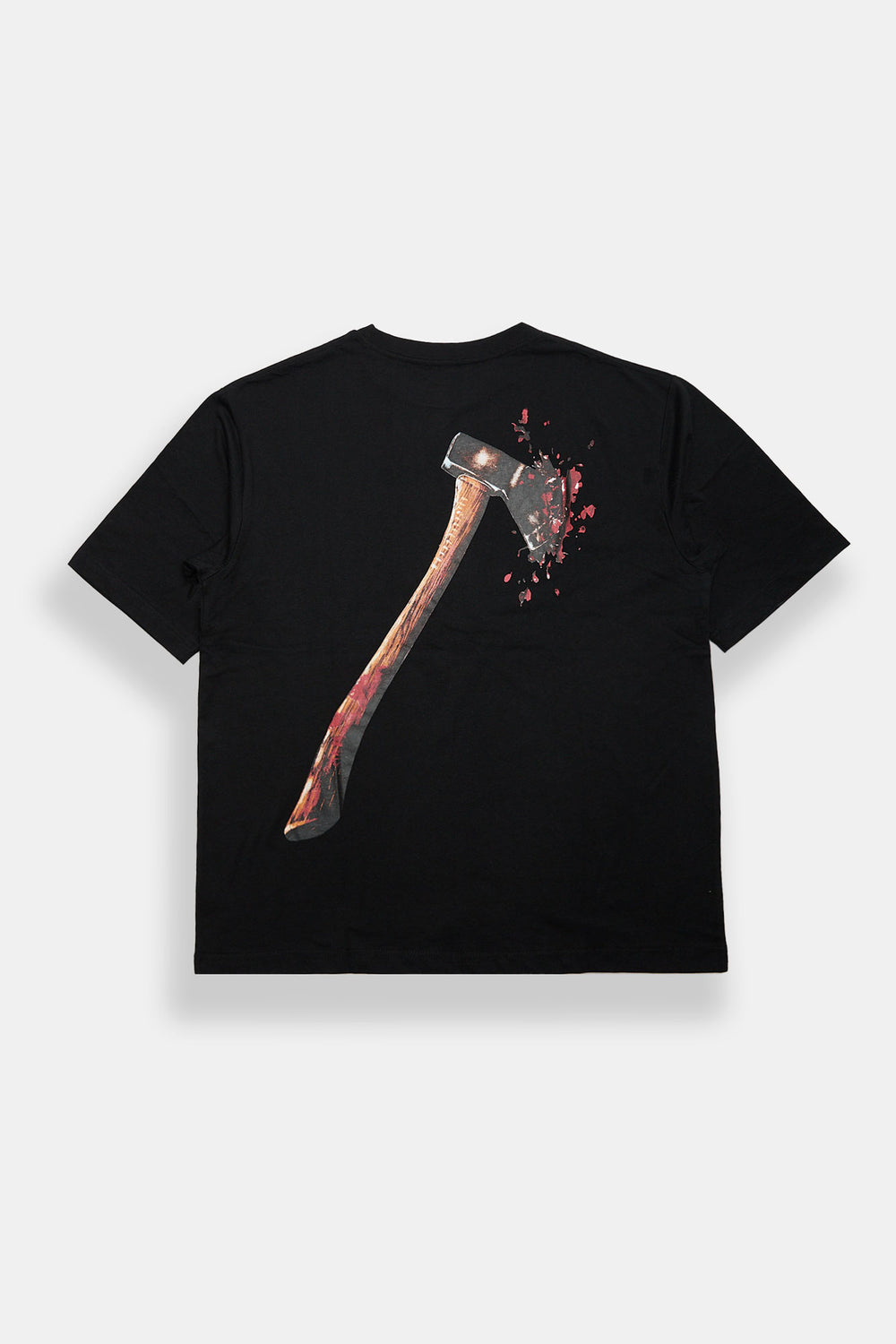 Friday The 13th Axe Graphic Oversized T-Shirt Friday The 13th Axe Graphic Oversized T-Shirt