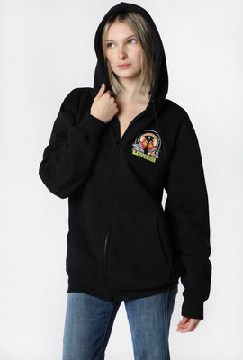 Womens Enygma Life's a Trip Graphic Zip-Up Hoodie