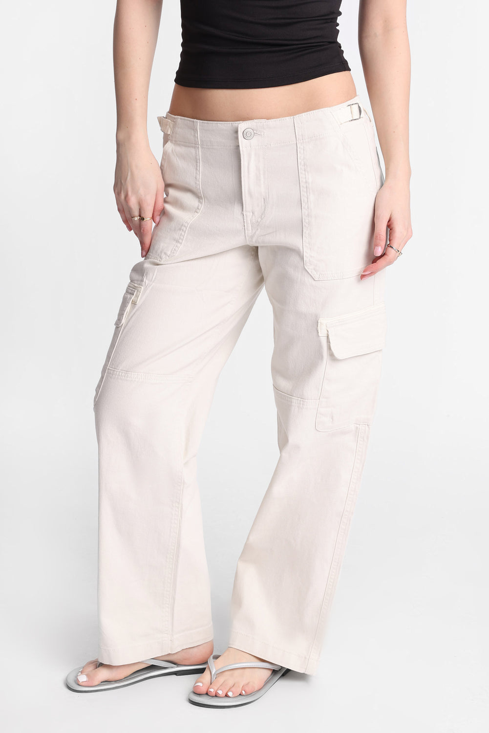 Pantalon cargo ample taille basse AERO Pantalon cargo ample taille basse AERO