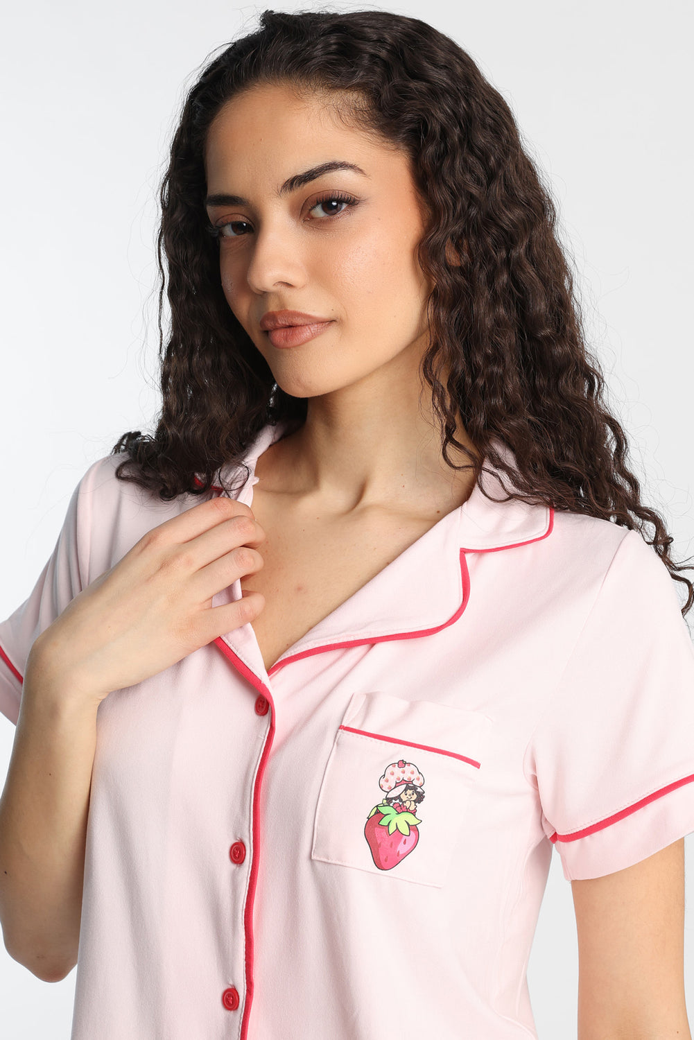 Strawberry Shortcake Pajama Shirt & Shorts 2-Piece Set Strawberry Shortcake Pajama Shirt & Shorts 2-Piece Set