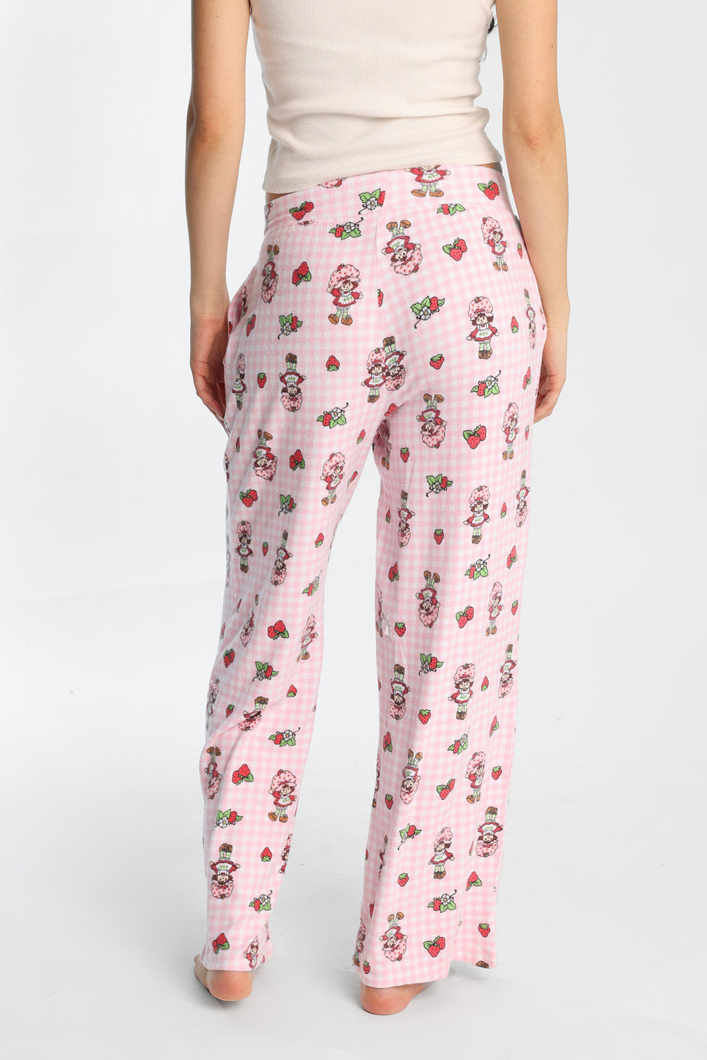 Strawberry Shortcake Wide Leg Pajama Pants Strawberry Shortcake Wide Leg Pajama Pants