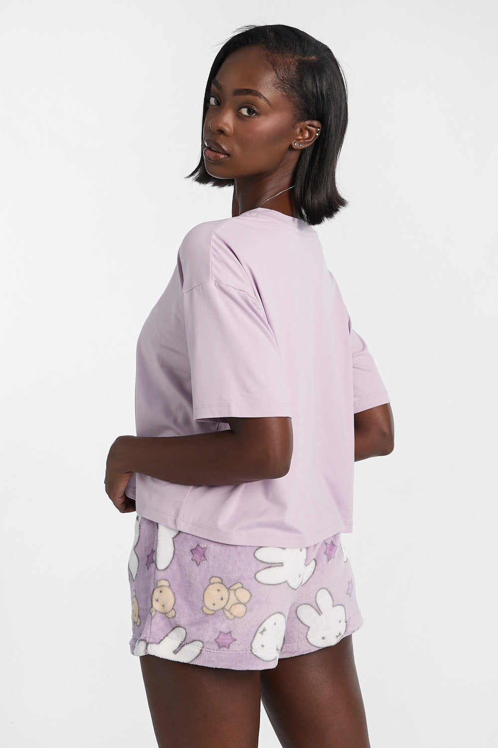 Miffy Teddy 2-Piece Pajama Tee & Shorts Set Miffy Teddy 2-Piece Pajama Tee & Shorts Set