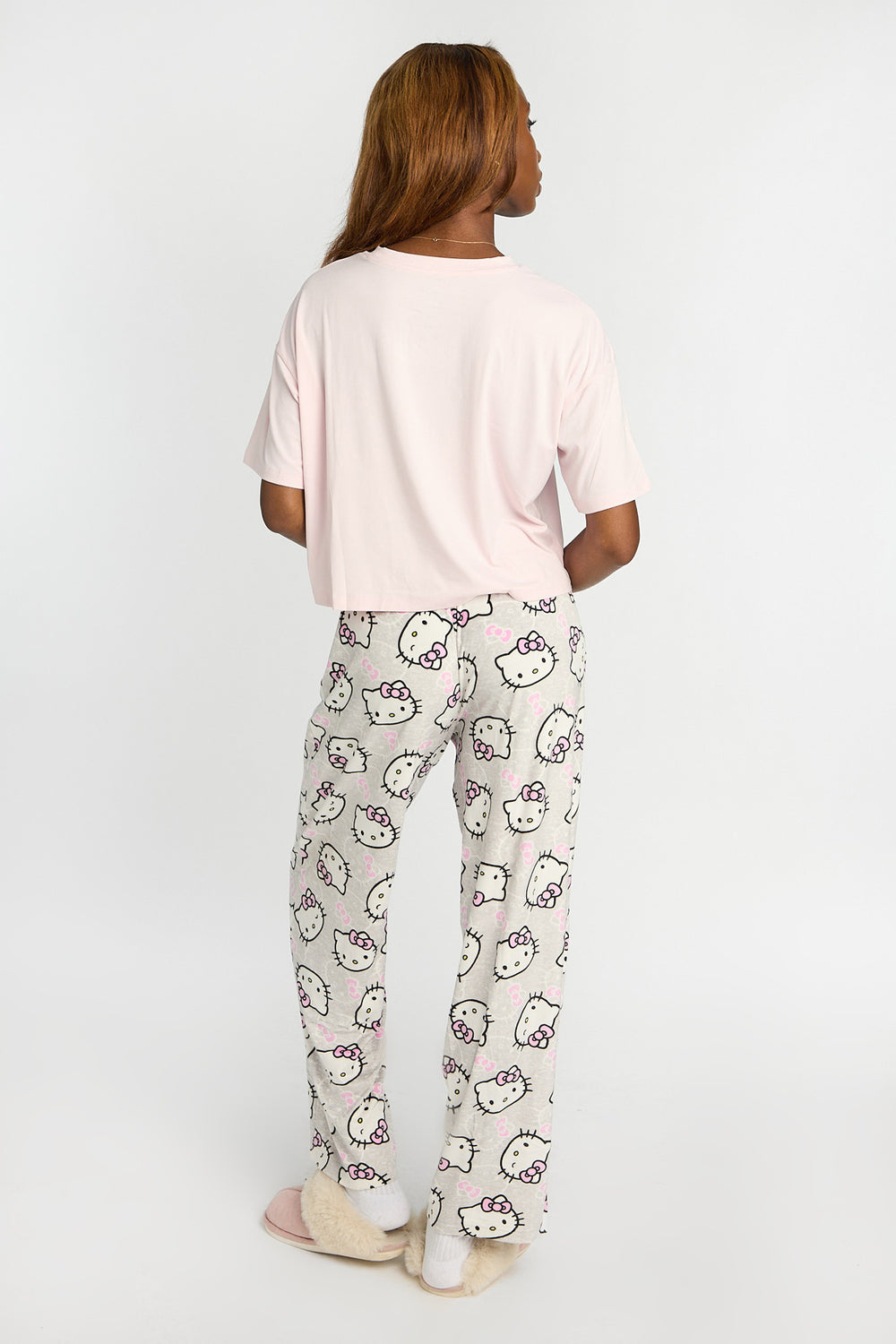 Ensemble de pyjama en velour imprimé Hello Kitty Snooze Ensemble de pyjama en velour imprimé Hello Kitty Snooze