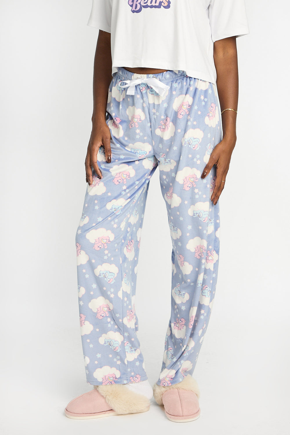 Care Bears Sleep 2-Piece Pajama Tee & Velour Pajama Pants Set Care Bears Sleep 2-Piece Pajama Tee & Velour Pajama Pants Set