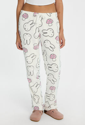 Miffy Mushroom Plush Pajama Pant