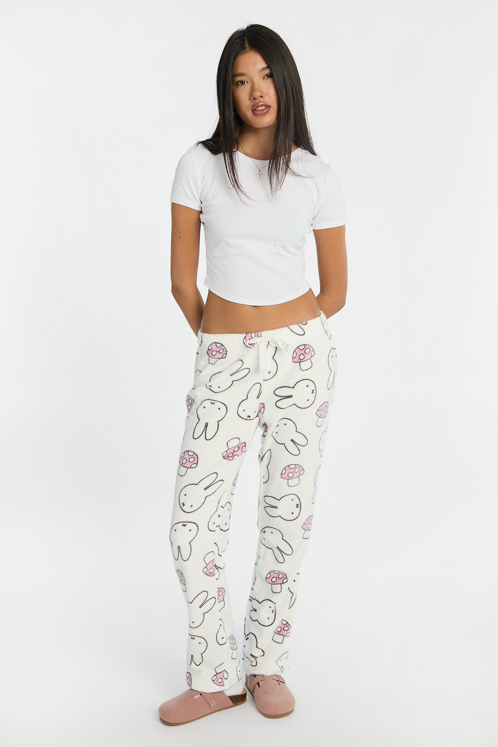 Miffy Mushroom Plush Pajama Pant Miffy Mushroom Plush Pajama Pant
