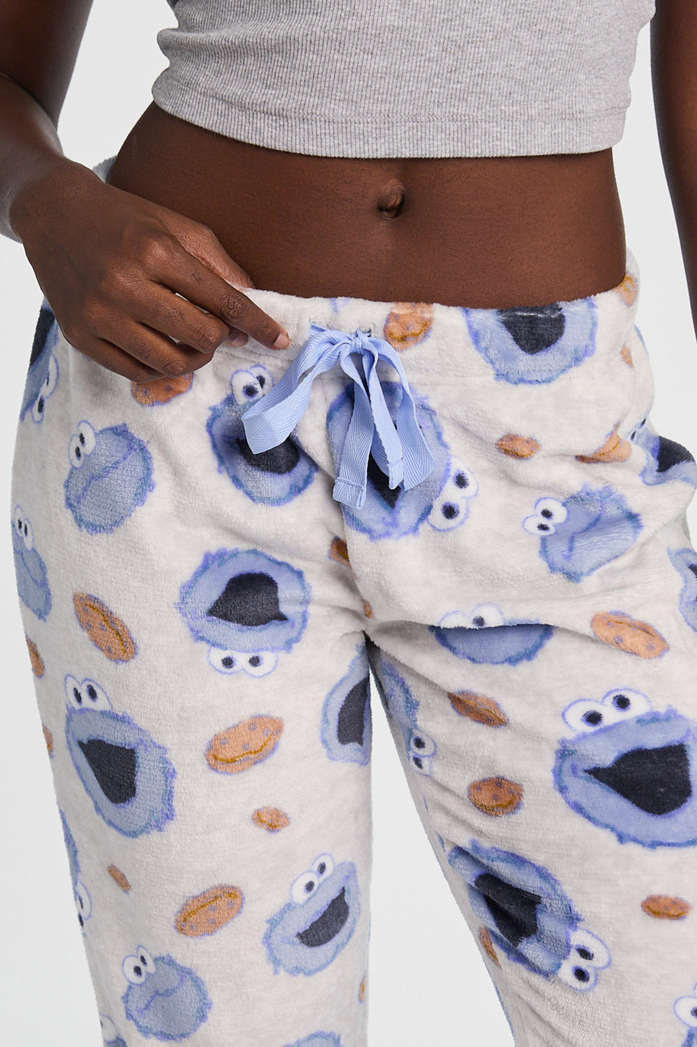 Cookie Monster Plush Pajama Pant Cookie Monster Plush Pajama Pant
