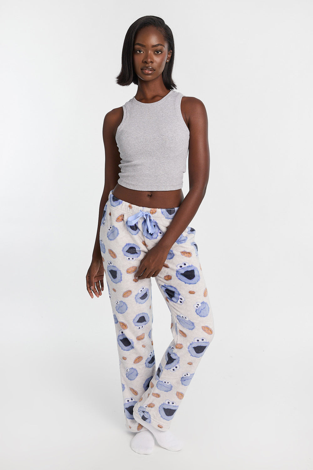 Cookie Monster Plush Pajama Pant Cookie Monster Plush Pajama Pant