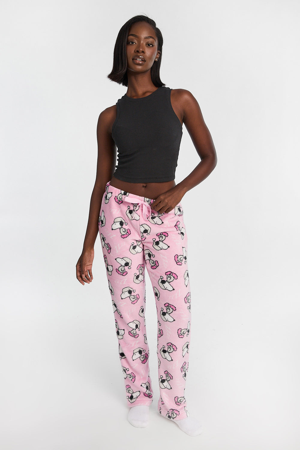 Peanuts Snoopy ZZZ Plush Pajama Pant Peanuts Snoopy ZZZ Plush Pajama Pant
