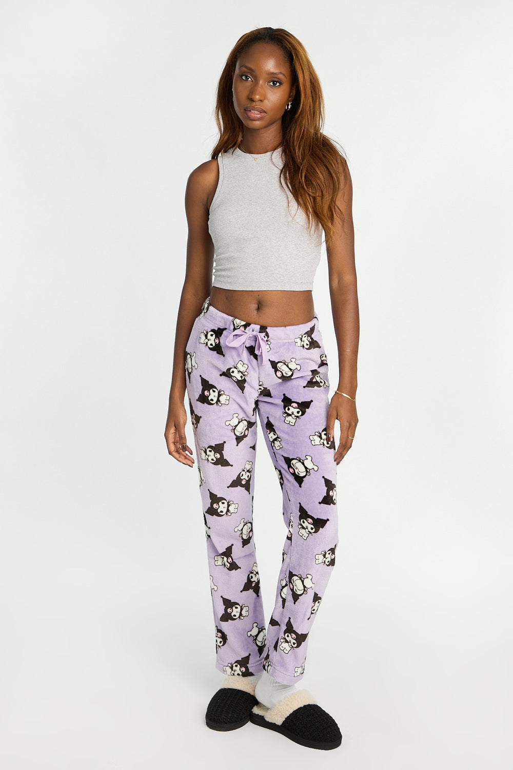 Kuromi Plush Pajama Pants Kuromi Plush Pajama Pants