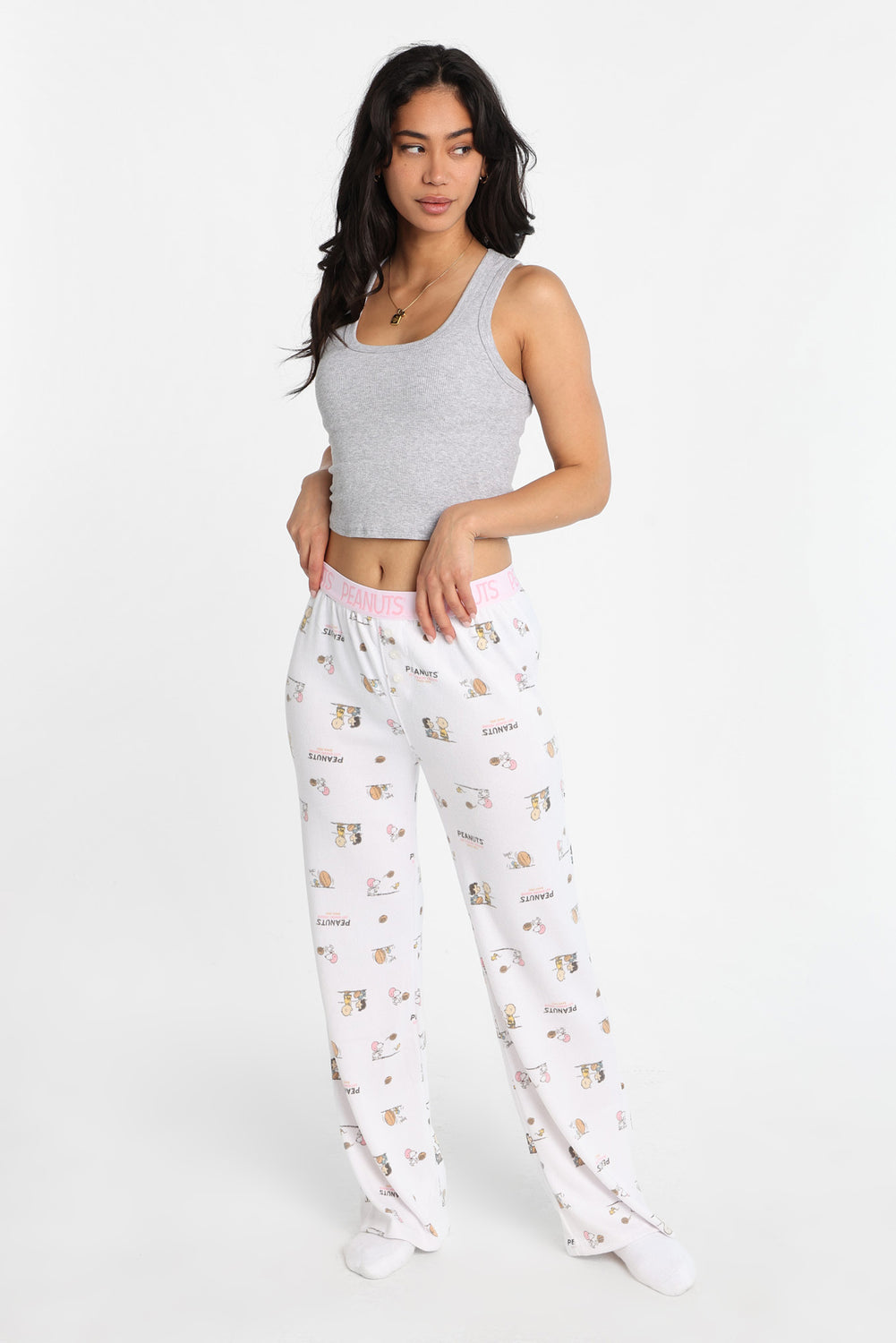 Pantalon pyjama style boxeur imprimé Peanuts Football Pantalon pyjama style boxeur imprimé Peanuts Football