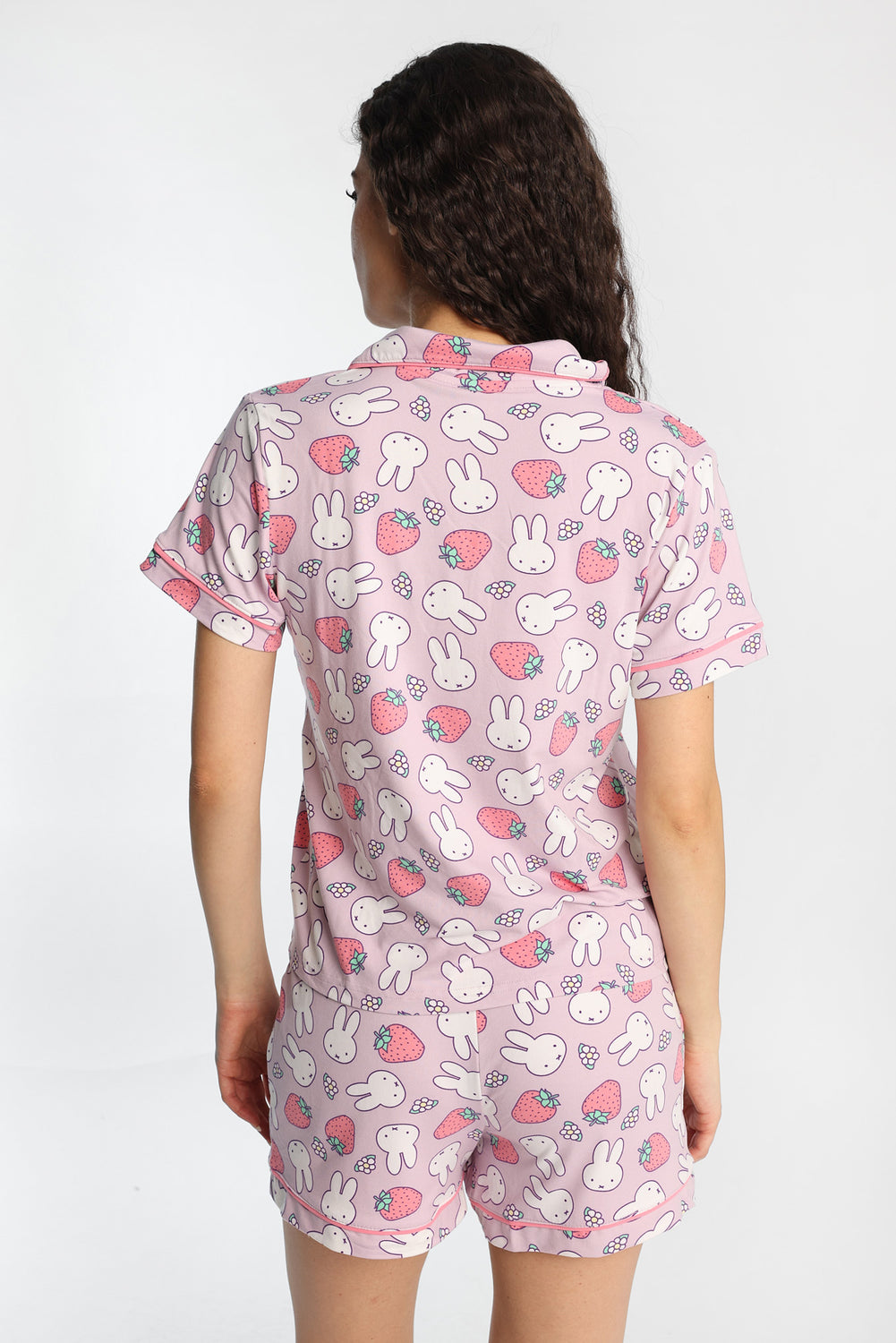 Miffy Pajama Shirt & Shorts 2-Piece Set Miffy Pajama Shirt & Shorts 2-Piece Set