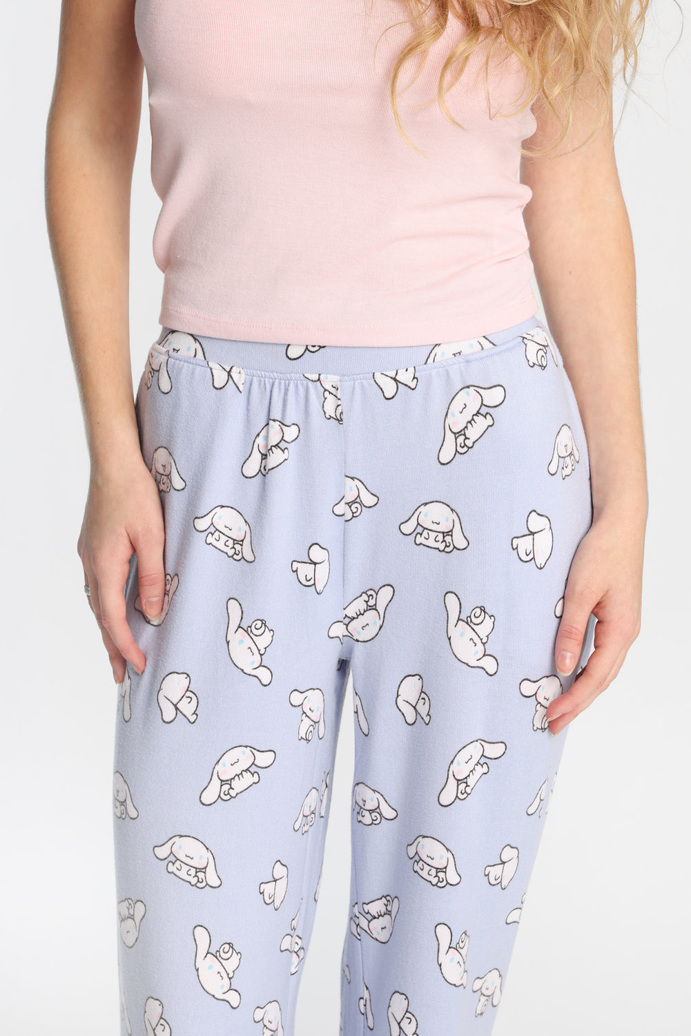 Cinnamoroll Super Soft Wide Leg Pajama Pants Cinnamoroll Super Soft Wide Leg Pajama Pants