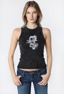 Womens Sovrn Voices Cropped Tank Top