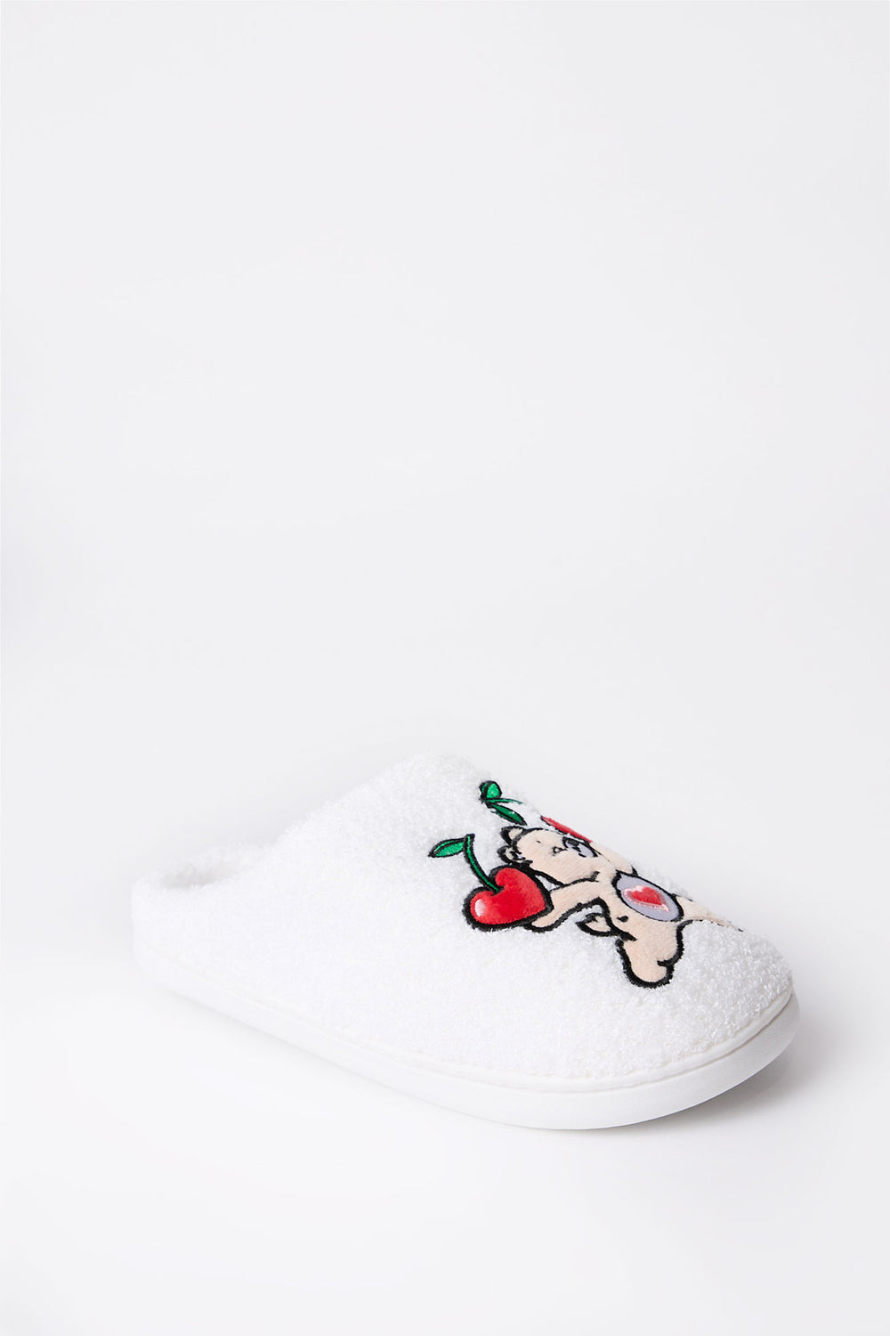 Care Bears Heart Cherries Plush Slippers Care Bears Heart Cherries Plush Slippers