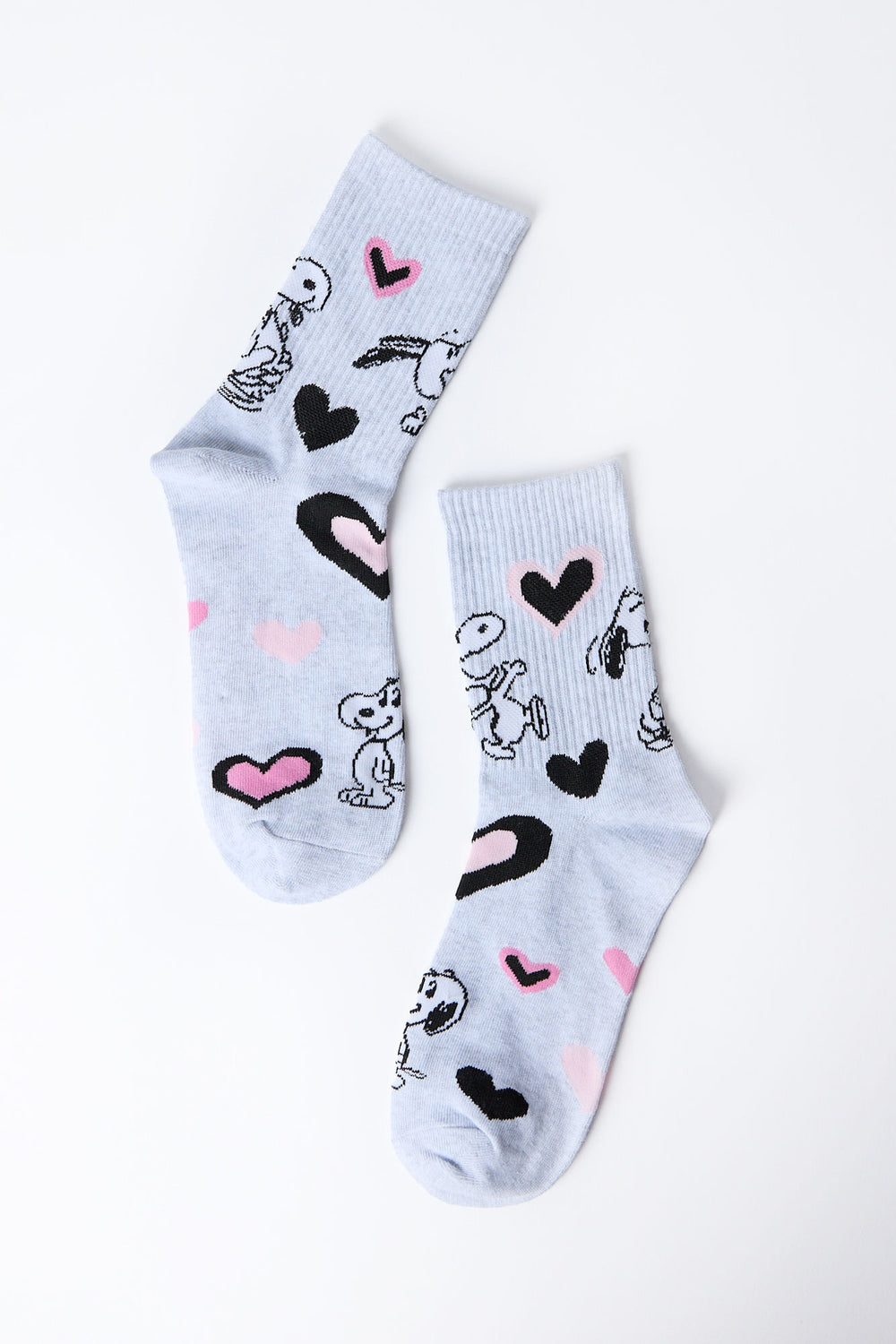 Chaussettes imprimées Peanuts Snoopy à coeurs Chaussettes imprimées Peanuts Snoopy à coeurs