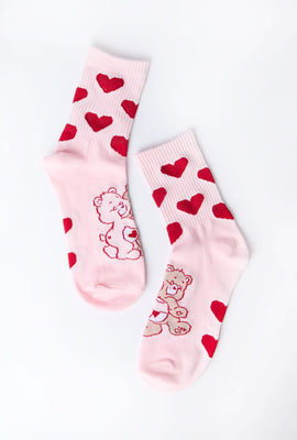 Care Bears Hearts Crew Socks