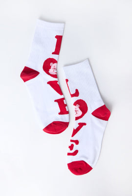 Care Bears Love Crew Socks